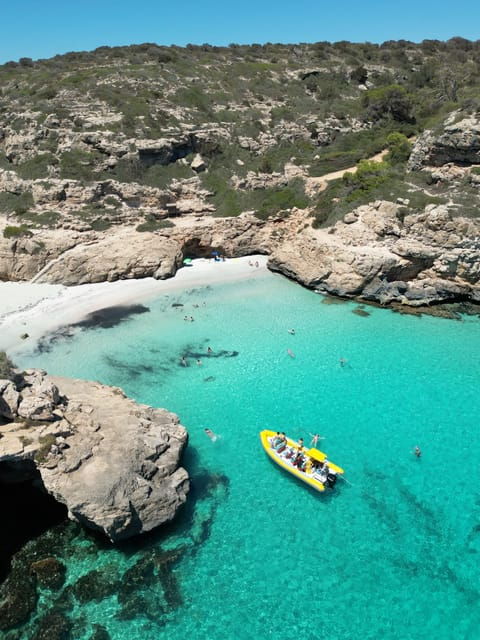 Mallorca: Caló Des Moro and Cala Marmols Boat Tour - Inclusions and Exclusions