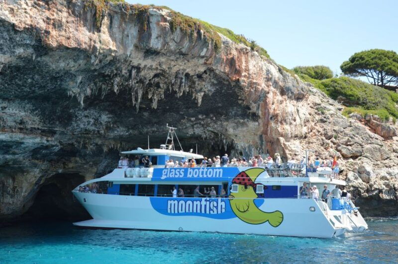 Mallorca: Glass-Bottom Catamaran Along the East Coast - Departure Points and Routes