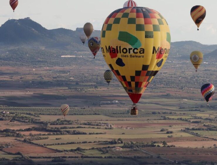 Mallorca: Hot Air Balloon Air Baptism - Flight Highlights