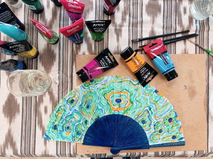 Mallorca/Porto Cristo: Design Your Own Spanish Hand Fan - Booking Details