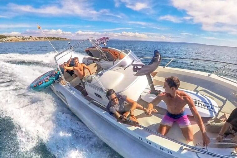 Mallorca: Private Watersports Boat. Efoil LUNCH Drinks SUP - Boat and Skipper Details