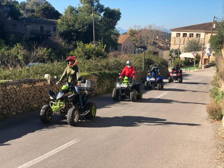 Mallorca: Quad Tour With Beach Stop and Mountain Views - Beach Stop at Son Veri