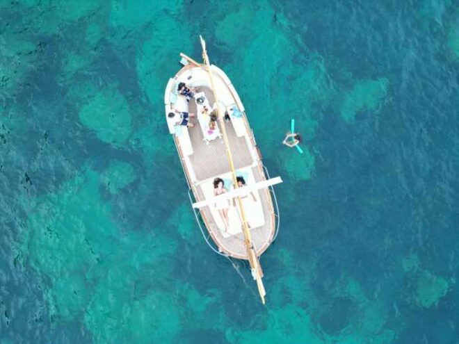 Mallorca: Sailing 100% Electric Boat + Snorkel + Aperitive - Itinerary