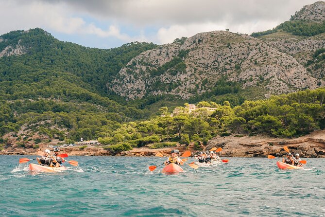 Mallorca Water Sports Adventure With Kayaking, Caving, Snorkel - Background