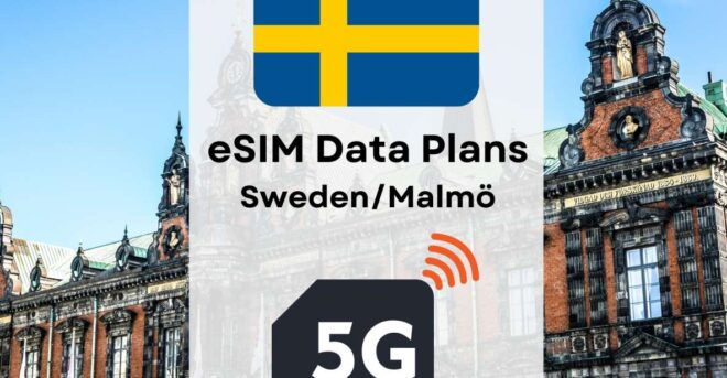 Malmö: Esim Internet Data Plan for Sweden High-Speed 4g/5g - City-Wide Coverage and Navigation Benefits