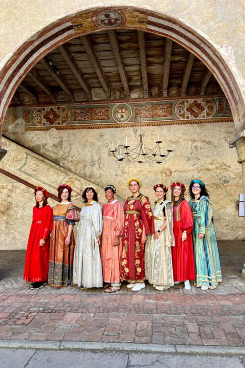 Malpaga Castle Guided Tour With Period Dresses - Experience Highlights