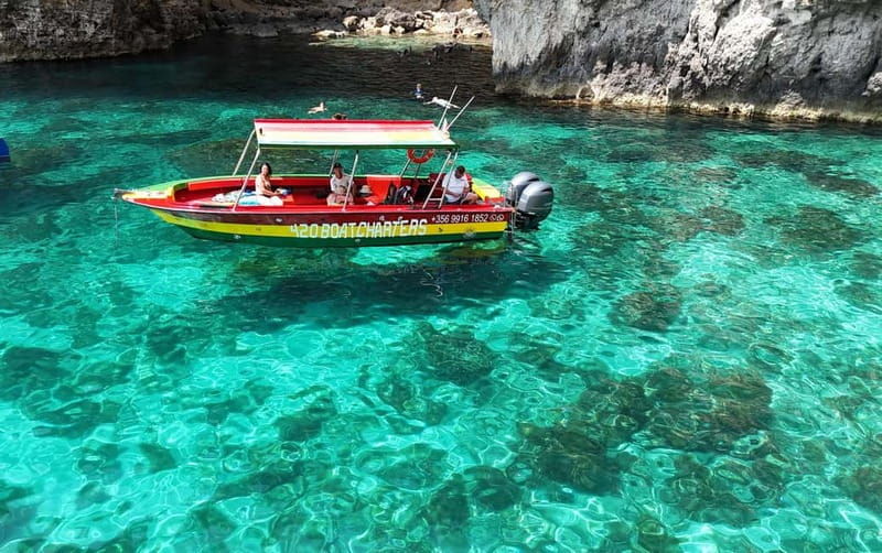 Malta: Blue Lagoon, Caves & around Comino Private Speedboat - The Itinerary: What to Expect