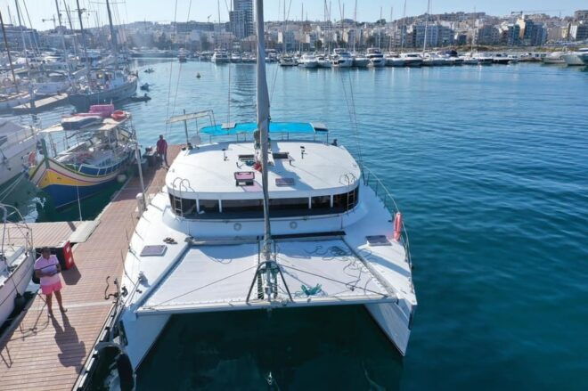 Malta: Catamaran La Zingara Private Day Charters Renting - Meeting Point and Directions