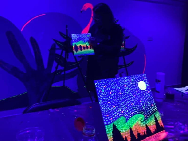 Malta: Glow-in-the-Dark Drink & Paint Experience - Good To Know