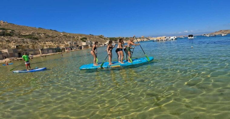 Malta: Guided Giant SUP Tour - Detailed Breakdown of the Route and Highlights  
