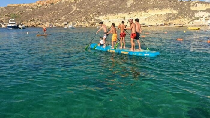 Malta: Guided Giant SUP Tour - The Sum Up  