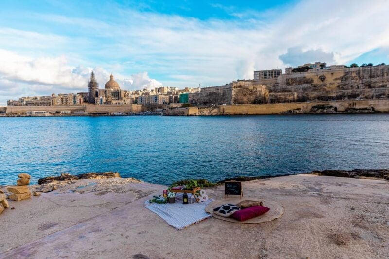 Malta: Marrige Proposal with Scenic Views and Picnic - What to Expect on the Day