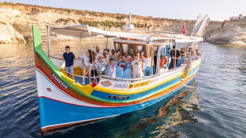 Malta: Sunset Boat Tour to St. Peters Pool and South Coast - Good To Know