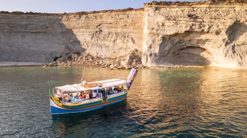 Malta: Sunset Boat Tour to St. Peters Pool and South Coast - What to Expect from the Malta Sunset Boat Tour