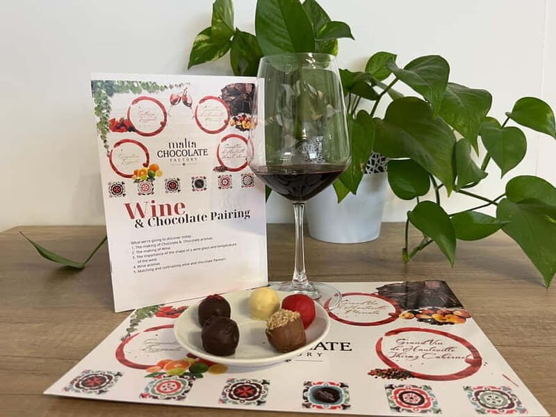 Malta: Wine and Chocolate Pairing Experience - Good To Know