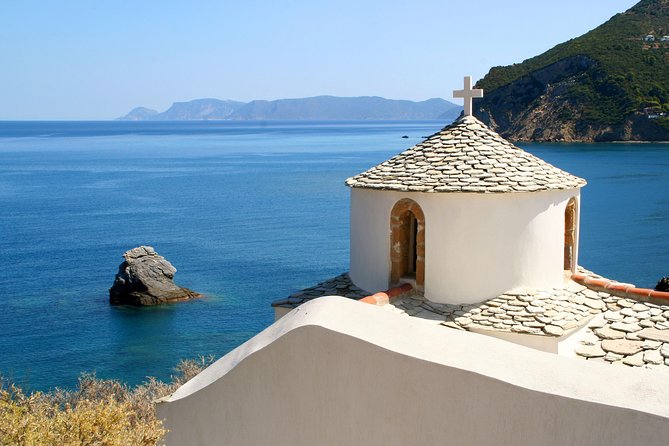 Mamma Mia Highlights, Skopelos Island - Stunning Ocean Views From the Chapel