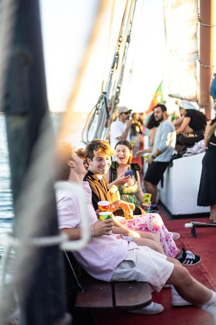 Mamma Mia Lisbon Boat With OPEN BAR - Onboard Experience