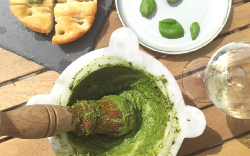 Manarola: Authentic Pesto Making Class at Cinque Terre - Class Details and Pricing