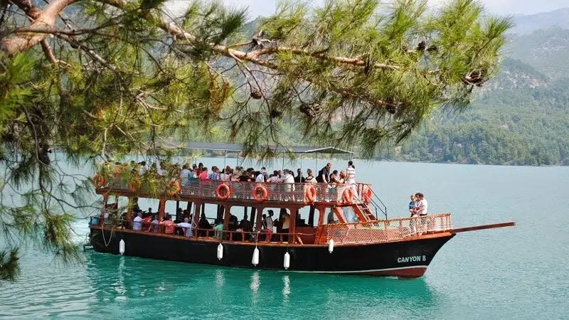 Manavgat Green Canyon Full-Day Cruise with Swim Stops - The boat ride suits a slow day outdoors