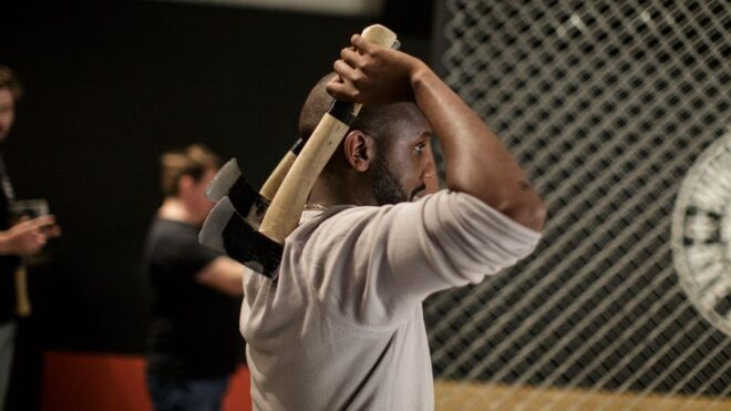 Manchester: Urban Axe Throwing Experience - Select Participants and Date