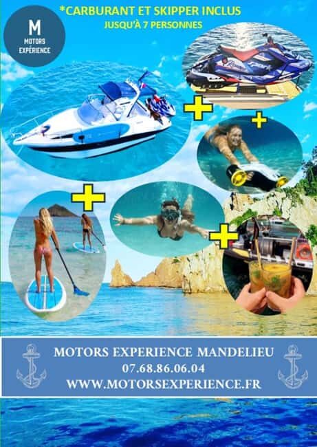 Mandelieu: Full day boat jet-ski paddle underwtaer scooter.. - Final Thoughts: Is It Worth It?