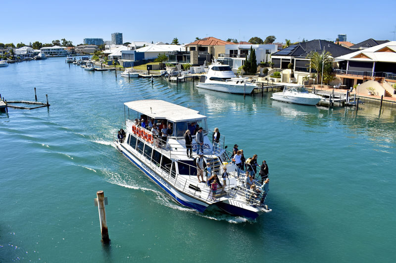 Mandurah Dolphin Cruise and Views Guided Tour - From the marina to the canals