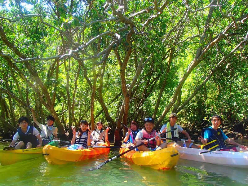 Mangrove Kayaking and Fishing Experience in Okinawa - Fishing from Kadena Port, with no promise of a catch