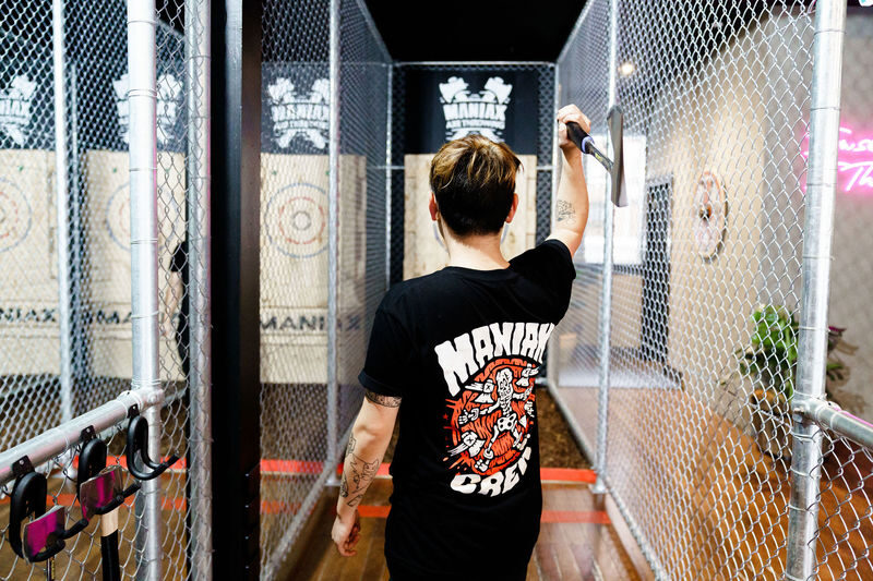 MANIAX Axe Throwing Experience in Brisbane - A city-centre activity with a clear purpose
