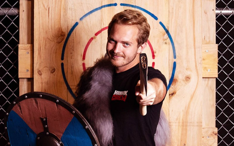 MANIAX Axe Throwing Experience in Brisbane - First comes the safety talk and coaching