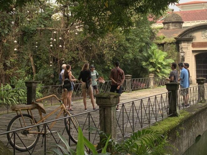 Manila: Guided Sunset Bamboo Bike Tour in Intramuros - Full Description of the Tour