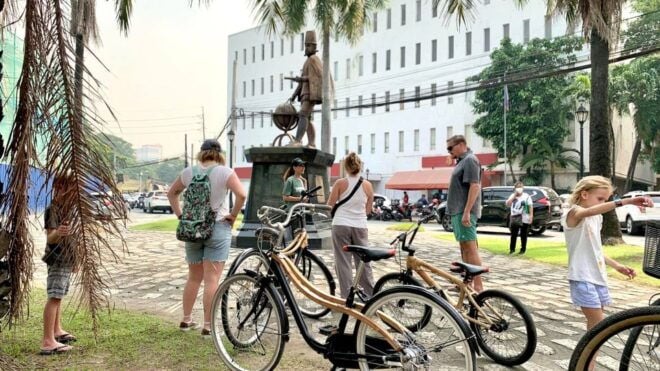Manila: Guided Sunset Bamboo Bike Tour in Intramuros - Review Summary