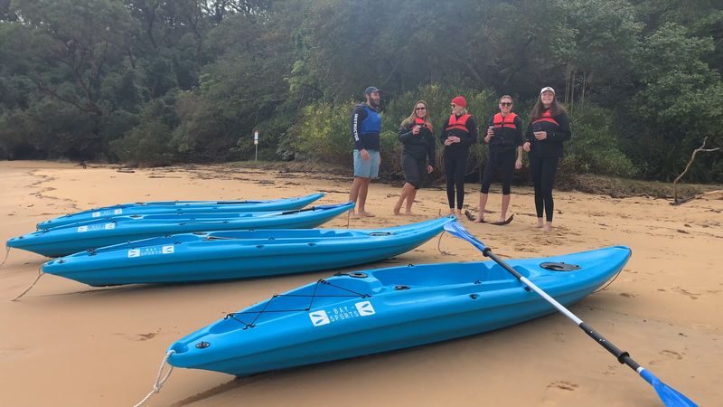 Manly Guided Kayak Tour - A guide makes the first paddle easier