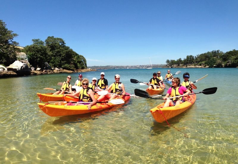 Manly Kayak Hire - Set off from Manly Wharf, then choose your own pace