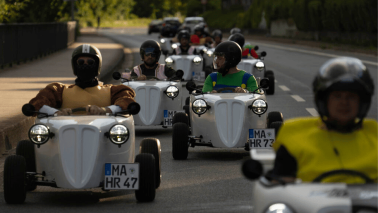 Mannheim: 1h Hot Rod Country Road Tour - Experience Highlights