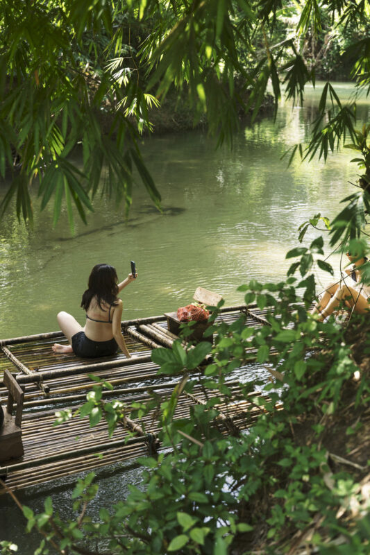 Manoot Bamboo rafting and ATV Adventure at Khao Lak in Phang Nga - A gentle start at Manoot’s riverside base