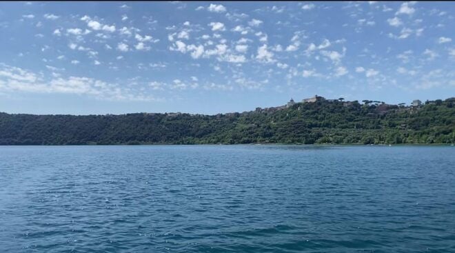 Manta5_HYDROFOIL BIKE on Albano Lake - Meeting Location