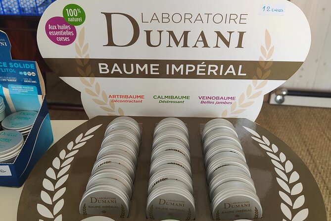 Manufacture of Natural Cosmetics in Cargèse - Activity Details