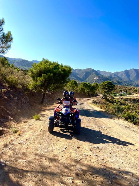 Marbella: 1-H Quad Adventure PRICES PER QUAD 100€ 1 OR 2PX - Meeting Point and Logistics