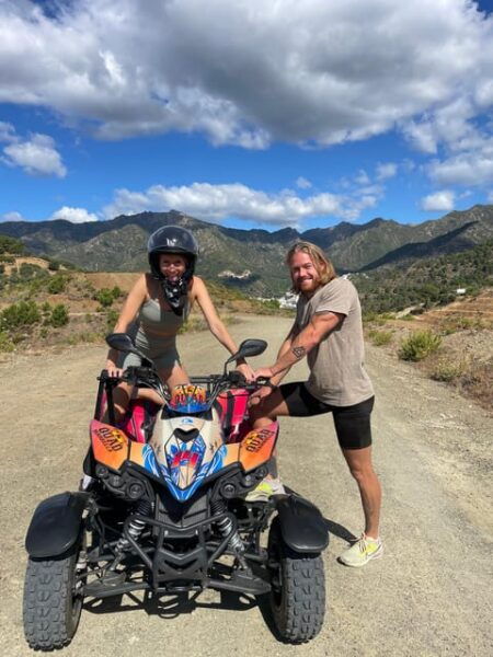 Marbella: 1-H Quad Adventure PRICES PER QUAD 100€ 1 OR 2PX - Quad Adventure Suitability