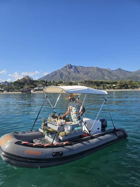 Marbella: 2-8 hour private cruise on luxury yacht Targa37 or Targa48 - @Meta Description:  