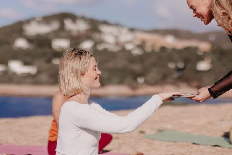 Marbella: Beachfront Yoga and Cava Experience - The Optional Swim and Relaxation