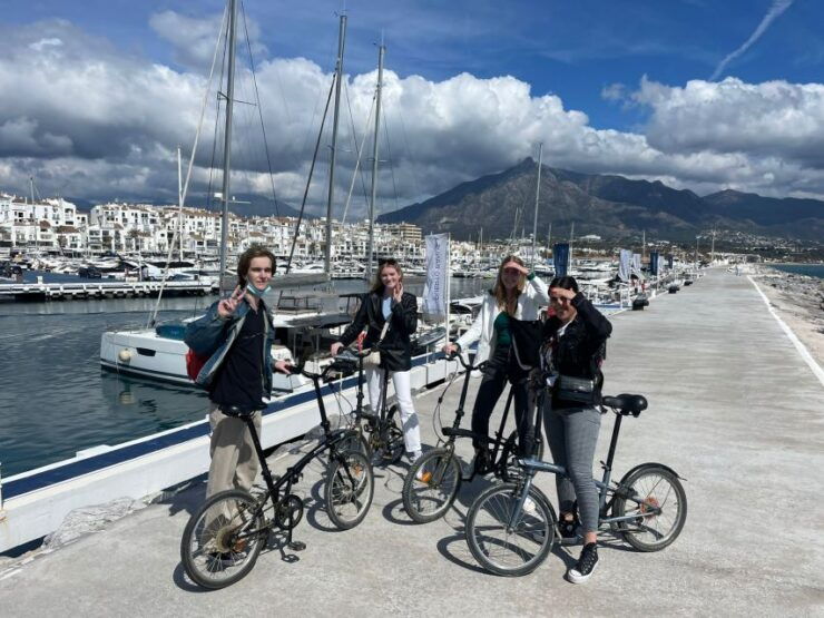 Marbella: Guided Bike Tour With Tapas Tasting and Drinks - Tour Details