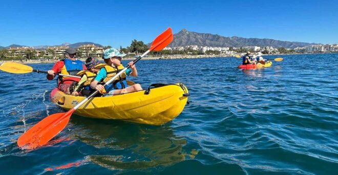 Marbella: Guided Kayak Tour in Puerto Banús - Inclusions and Exclusions
