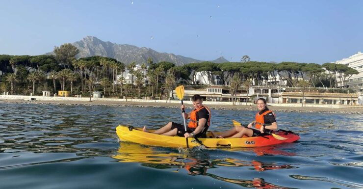 Marbella: Kayak Tour - Experience Itinerary