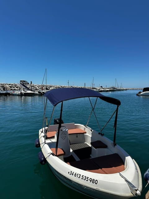 Marbella: Puerto Banús Boat Rental With No License Needed - Inclusions and Equipment