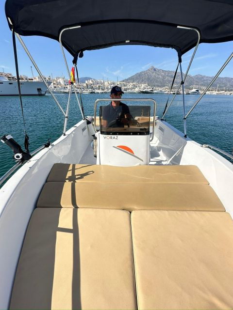 Marbella: Self-Drive Boat Rental With Dolphin Sighting - Experience Self-Drive Boat Rental