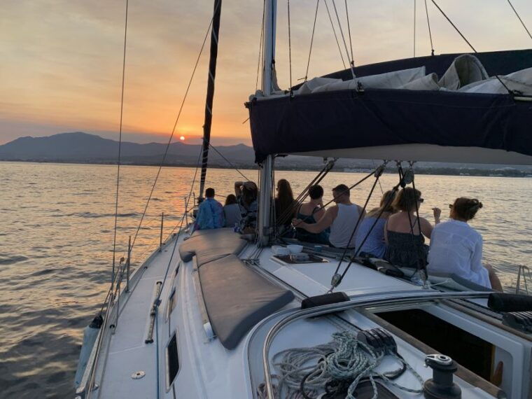Marbella: Sunset Sailing Trip With Drinks and Snacks - Itinerary and Meeting Points