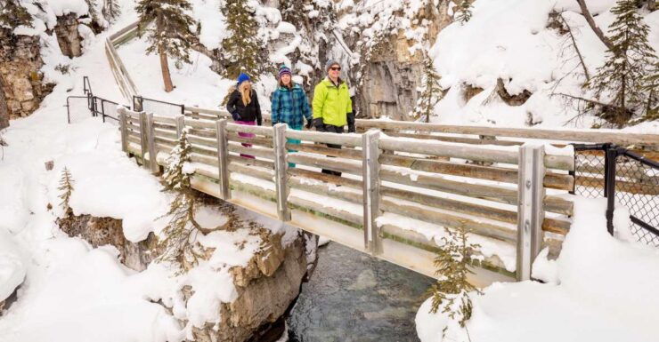 Marble & Johnston Canyon Icewalk Combo - Tour Details
