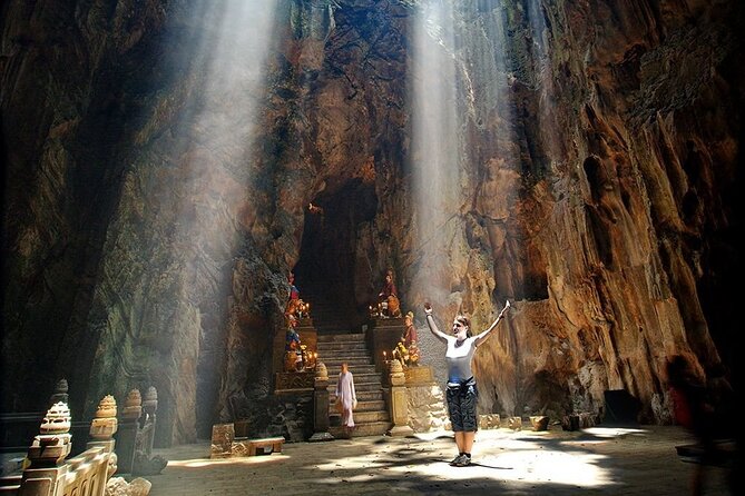 Marble Mountain, Am Phu Cave and Monkey Island Sunset Tour - Am Phu Cave Discovery