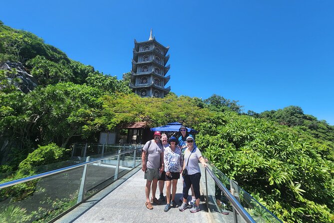 Marble Mountain -Lady Buddha Statue- Peak Monkey Mountain by Car - Lady Buddha Statue Visit